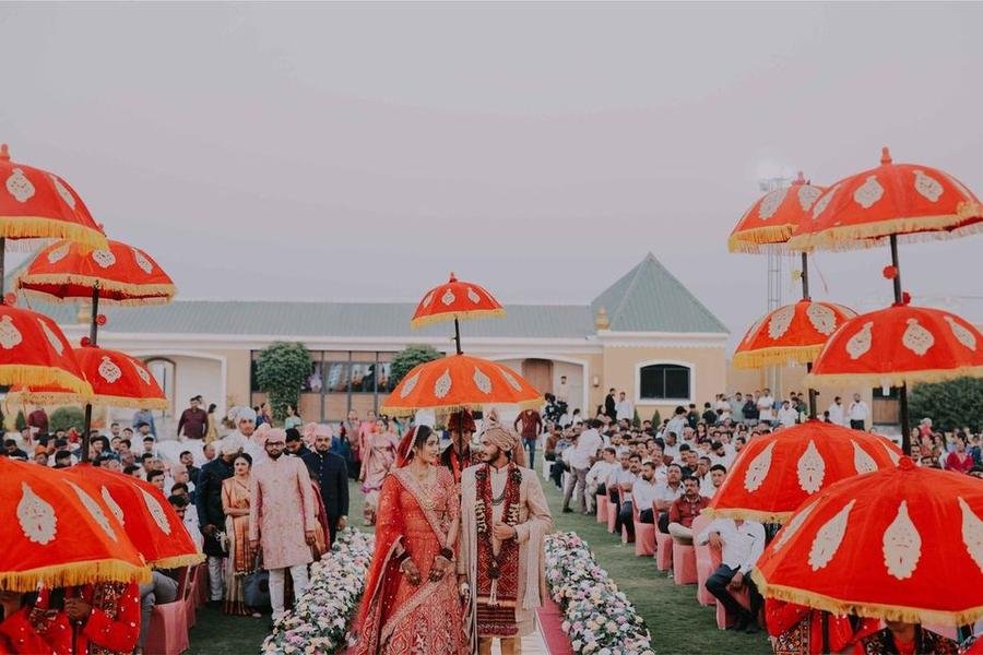 Lagan Lux bespoke luxury event design, royal wedding procession, and luxury staging