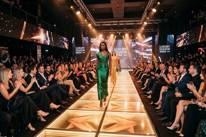 High Fashion Runway Catwalk Staging & Intelligent Lighting by Lagan Lux